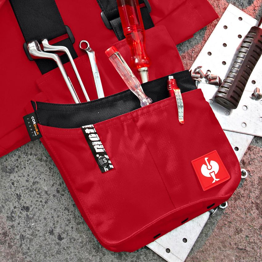 Akcesoria: Torba robocza typu worker e.s.motion + czerwony/czarny 2
