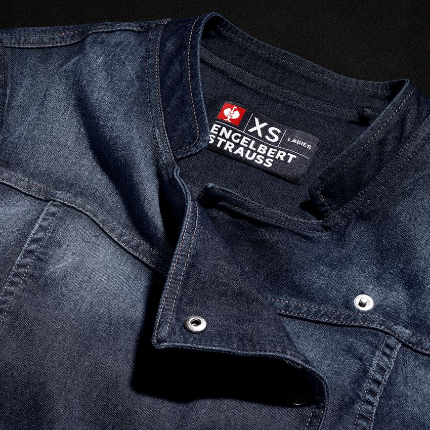 Tematy: e.s. Bluza kucharska denim, damska + mediumwashed 2