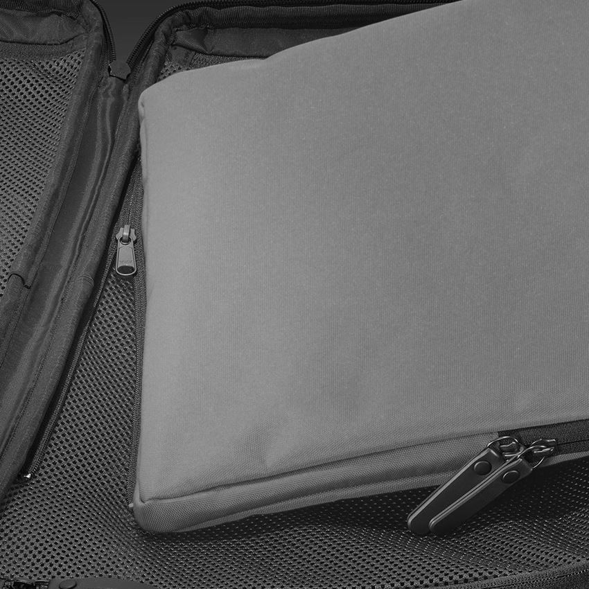 Akcesoria: Torba weekendowa e.s.work&travel + szary bazaltowy/czarny 2