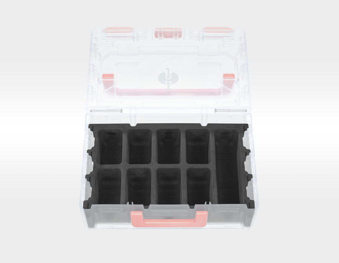 System STRAUSSbox: STRAUSSbox small tool insert, 9-przegrody