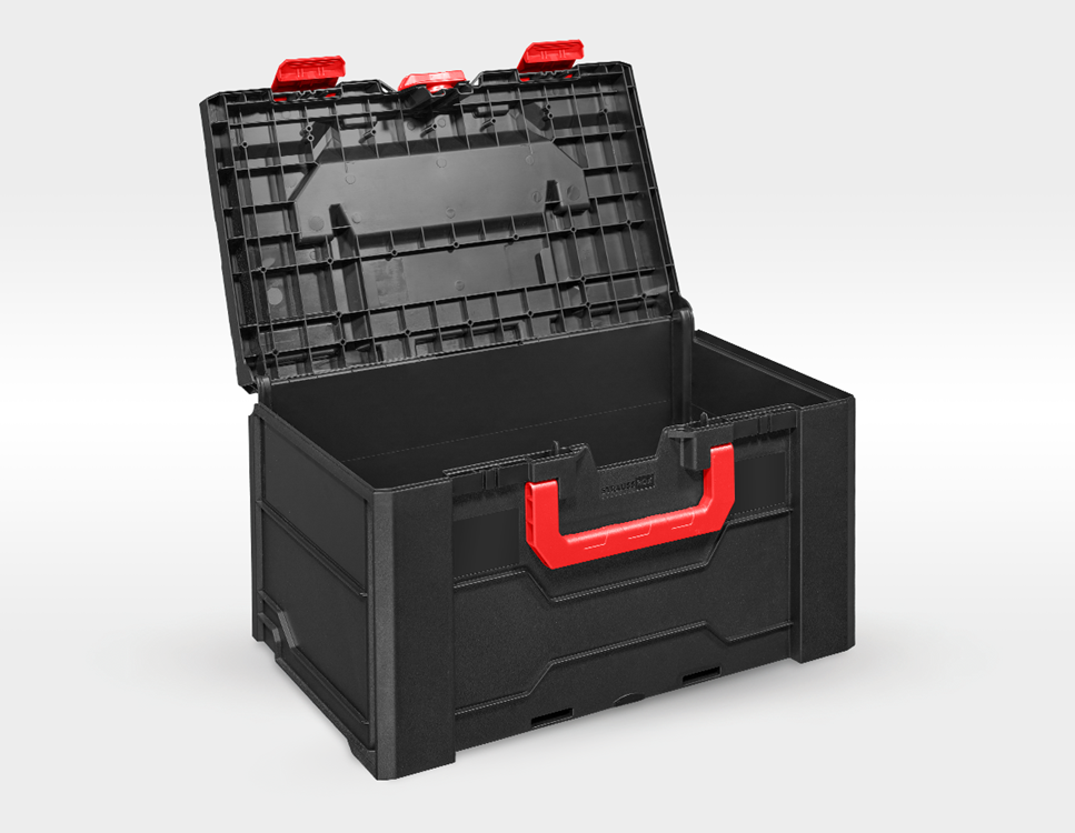 STRAUSSbox 280 large czarny/czerwony | Strauss