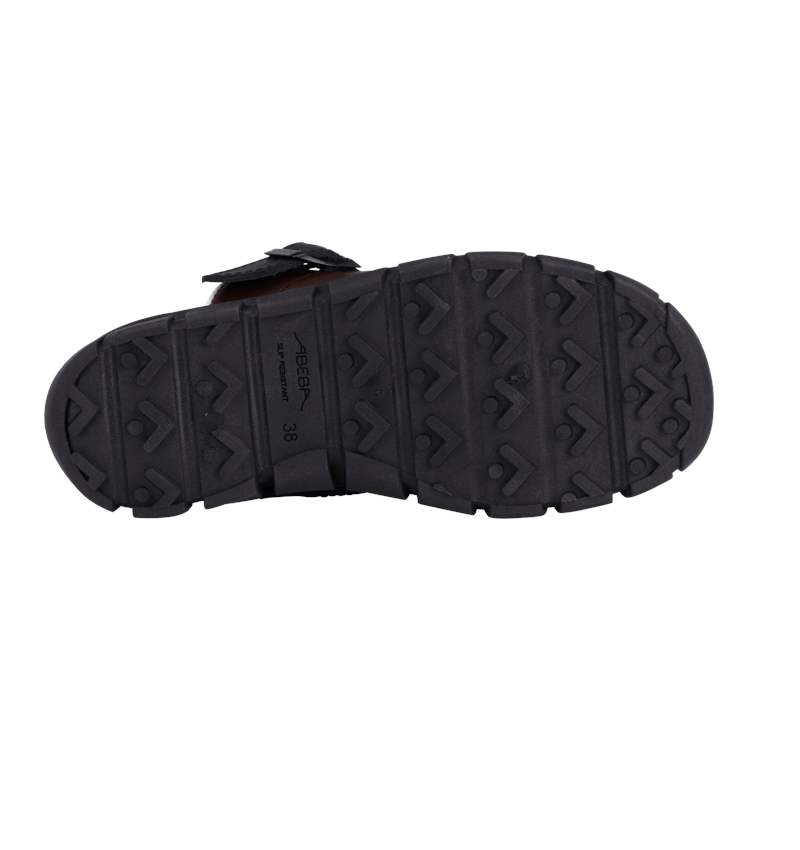 OB: OB Pantolety robocze Naxos + czarny/brązowy 2