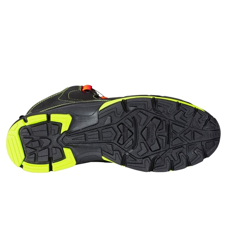 O2: e.s. O2 Buty robocze Tethys mid + czarny/pomarańczowy ostrzegawczy/żółty ostrzegawczy 4