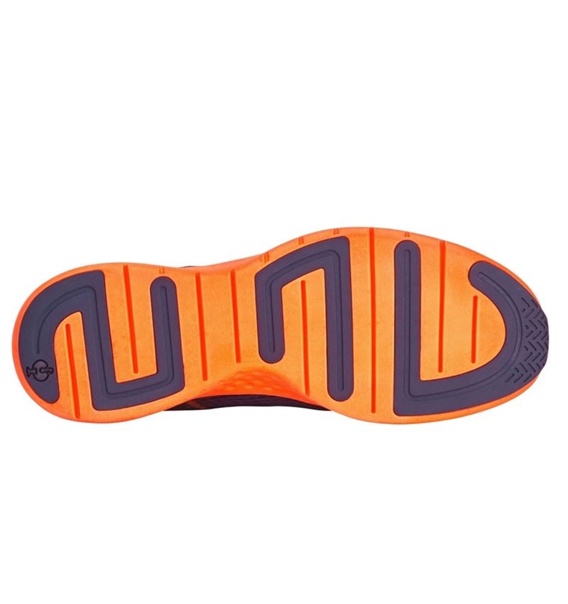 SB: SB Półbuty bezpieczne e.s. Tarent low + granatowy/pomarańczowy ostrzegawczy 6
