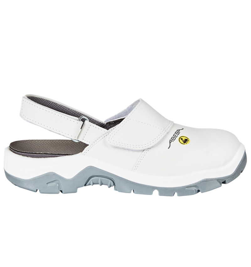 SB: ABEBA SB Buty ochronne Samos + biały