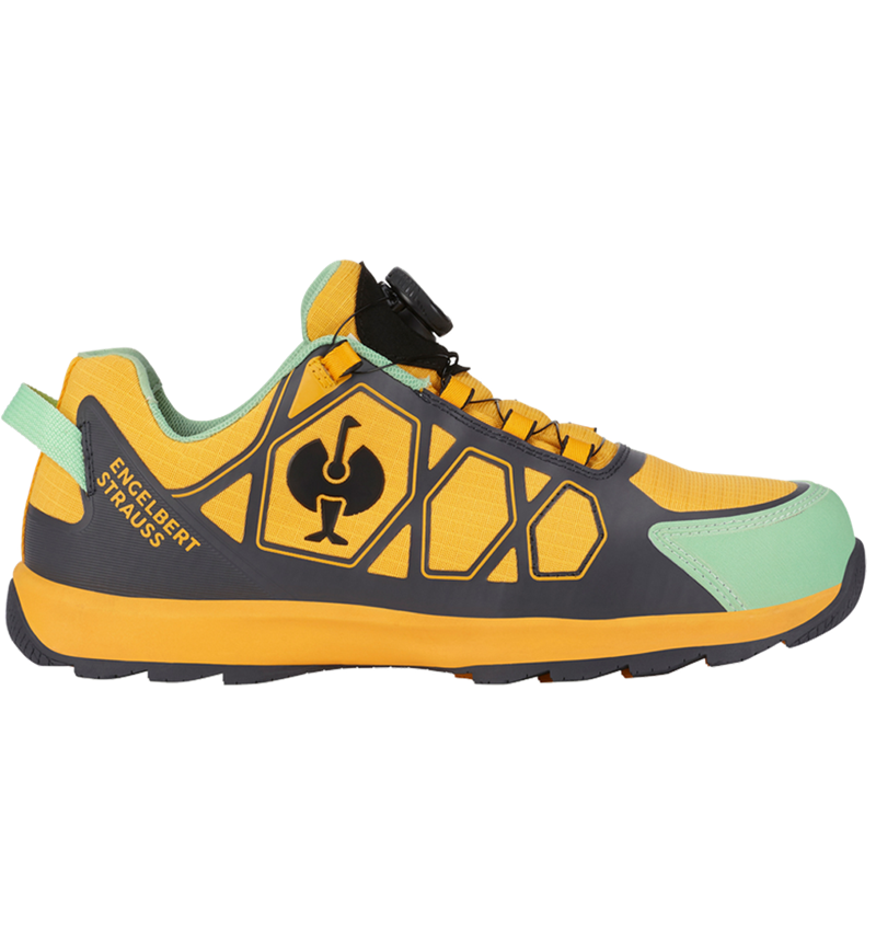 ShopTheLook: S1 Półbuty bezpieczne e.s Baham II low + antracytowy/pomarańczowy arizona 3