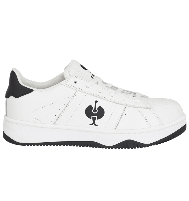 S1: S1 Buty bezpieczne e.s. Philly low + biały/czarny 8