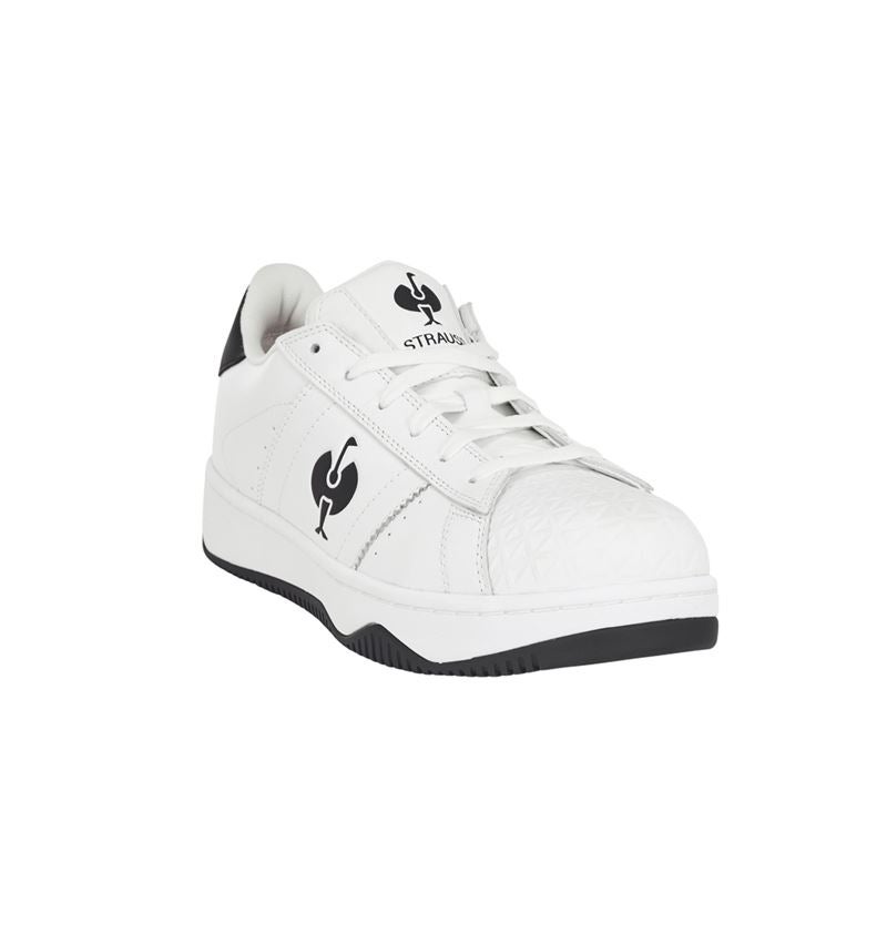 S1: S1 Buty bezpieczne e.s. Philly low + biały/czarny 9