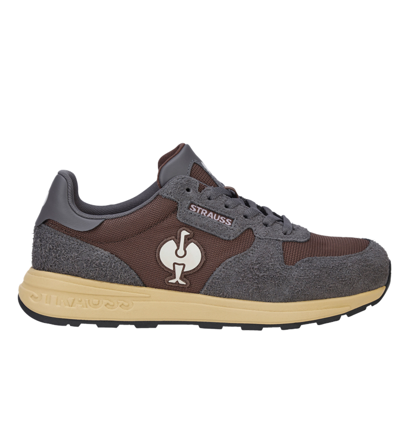 S1: S1 Buty bezpieczne e.s. Canberra low + kora mahoniu 3