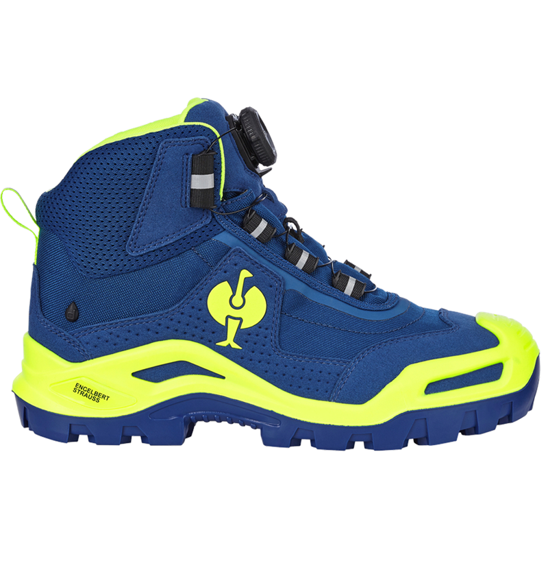 S3: S3 Buty ochronne e.s. Kastra II mid + chabrowy/żółty ostrzegawczy 2
