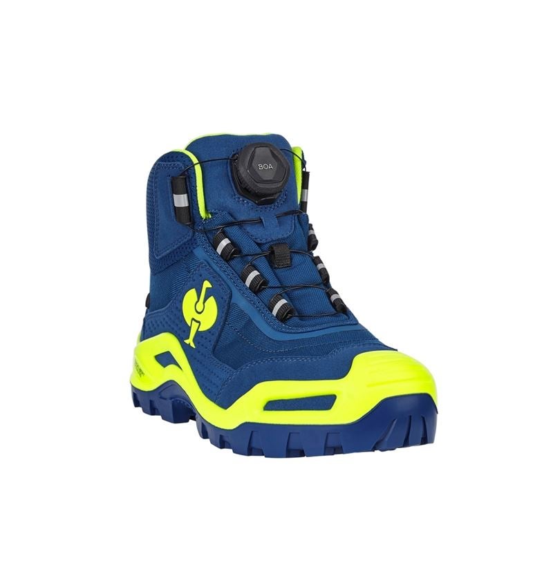 S3: S3 Buty ochronne e.s. Kastra II mid + chabrowy/żółty ostrzegawczy 3