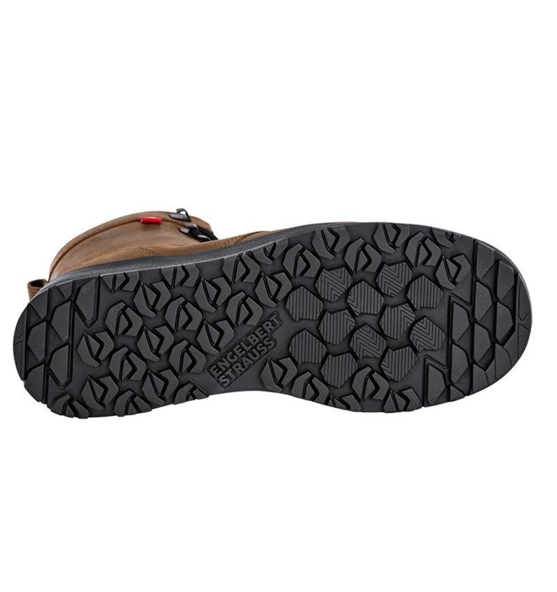 S3: S3 Buty bezpieczne e.s. Omaha mid + brąz karobu 7