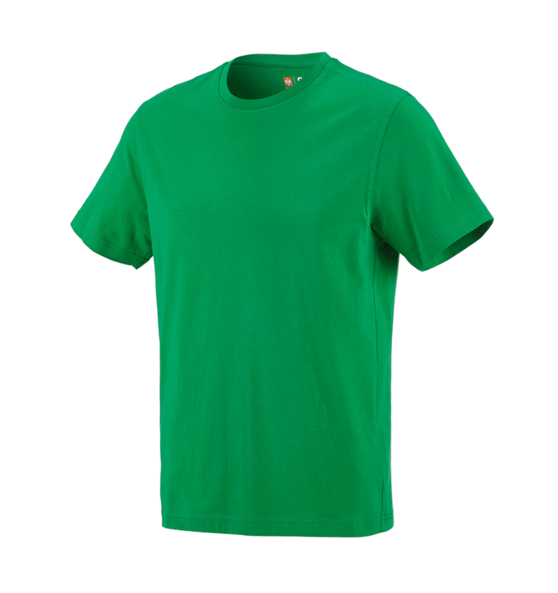 Koszulki | Pulower | Koszule: e.s. Koszulka cotton + trawiastozielony 2