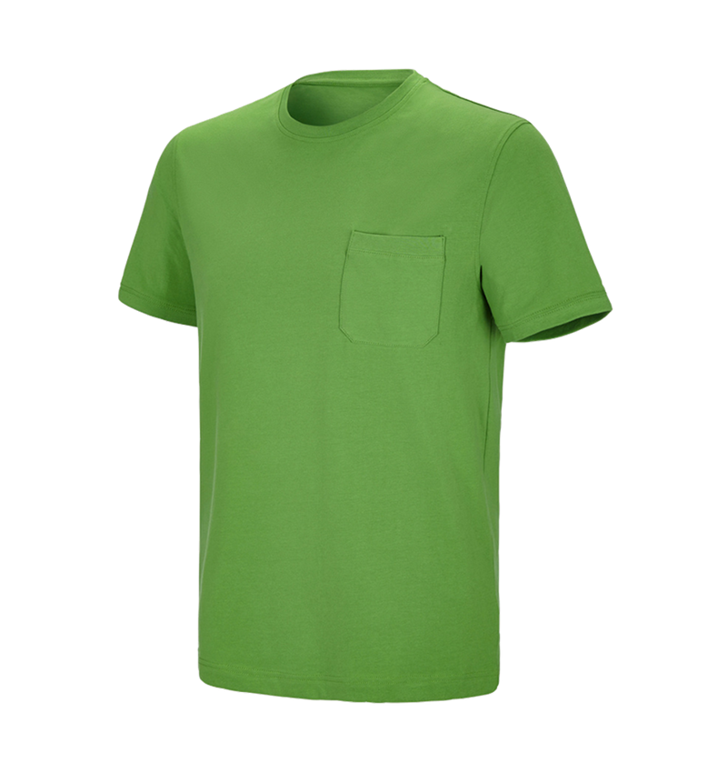 Koszulki | Pulower | Koszule: e.s. Koszulka cotton stretch Pocket + zielony morski 2