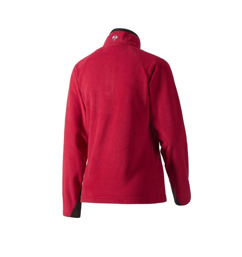 Koszulki | Pulower | Bluzki: Bluza Troyer z mikropolaru dryplexx® micro, damska + czerwony 2