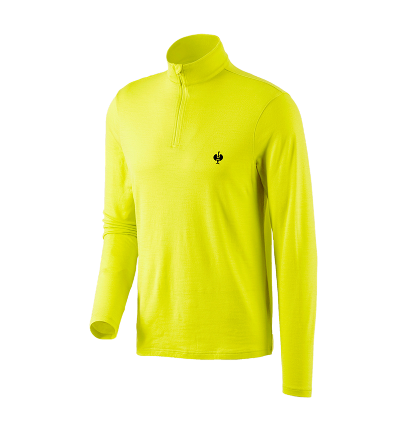 Tematy: Bluza Troyer Merino e.s.trail + żółty acid/czarny 2