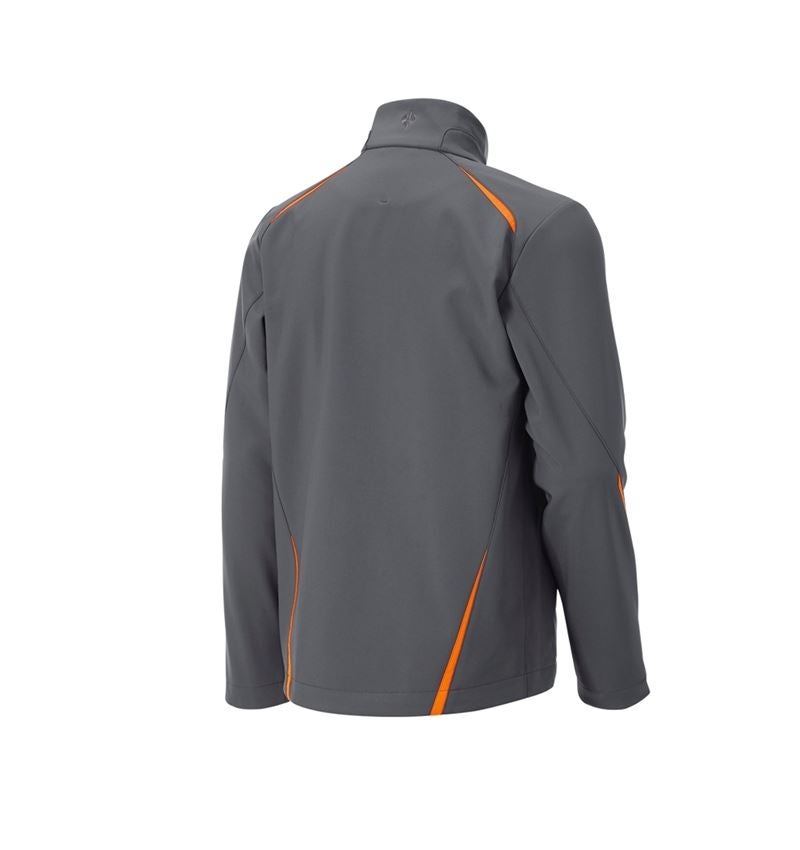 Kurtki robocze: Kurtka softshell e.s.motion 2020 + antracytowy/pomarańczowy ostrzegawczy 7
