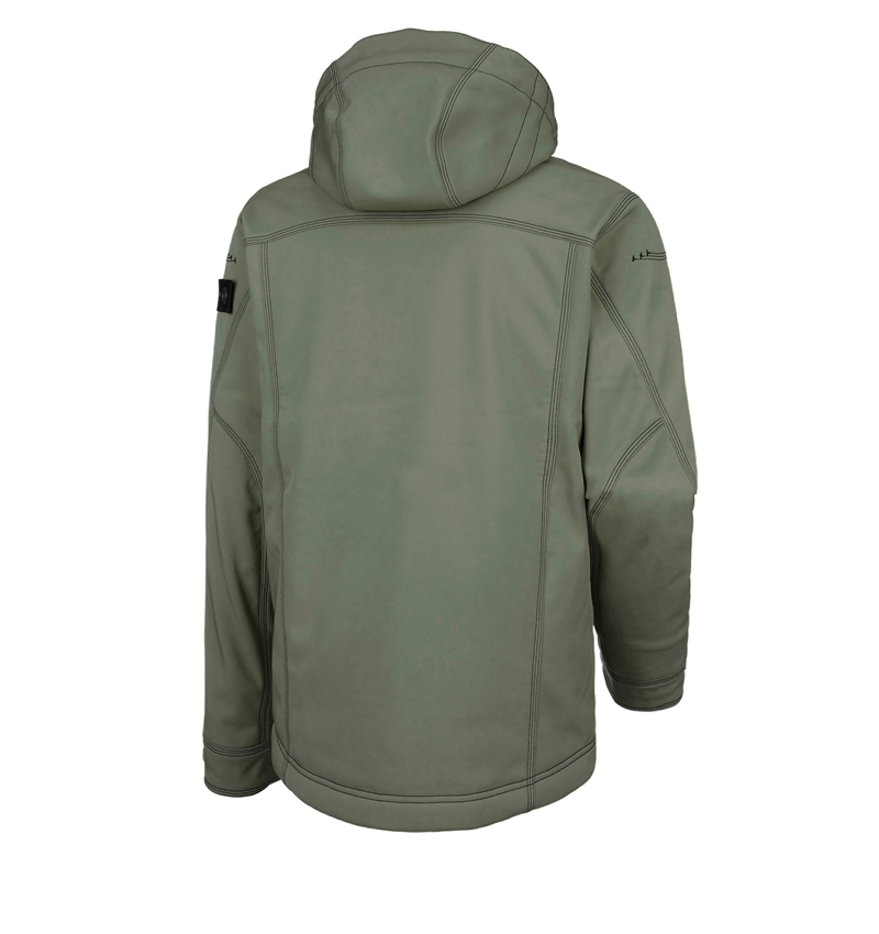 Kurtki robocze: Kurtka zimowa softshell e.s.roughtough + tymiankowy 5