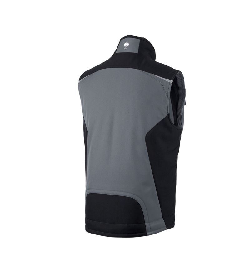 Kamizelki robocze: Kamizelka softshell e.s.motion + szary/czarny 3