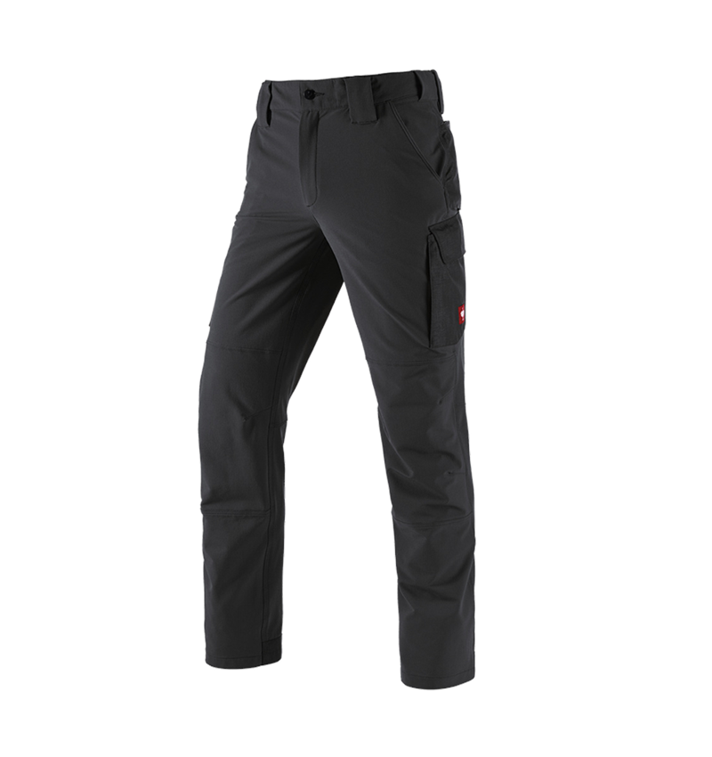 Spodnie robocze: Spodnie funkcyjne typu cargo e.s.dynashield solid + czarny 2