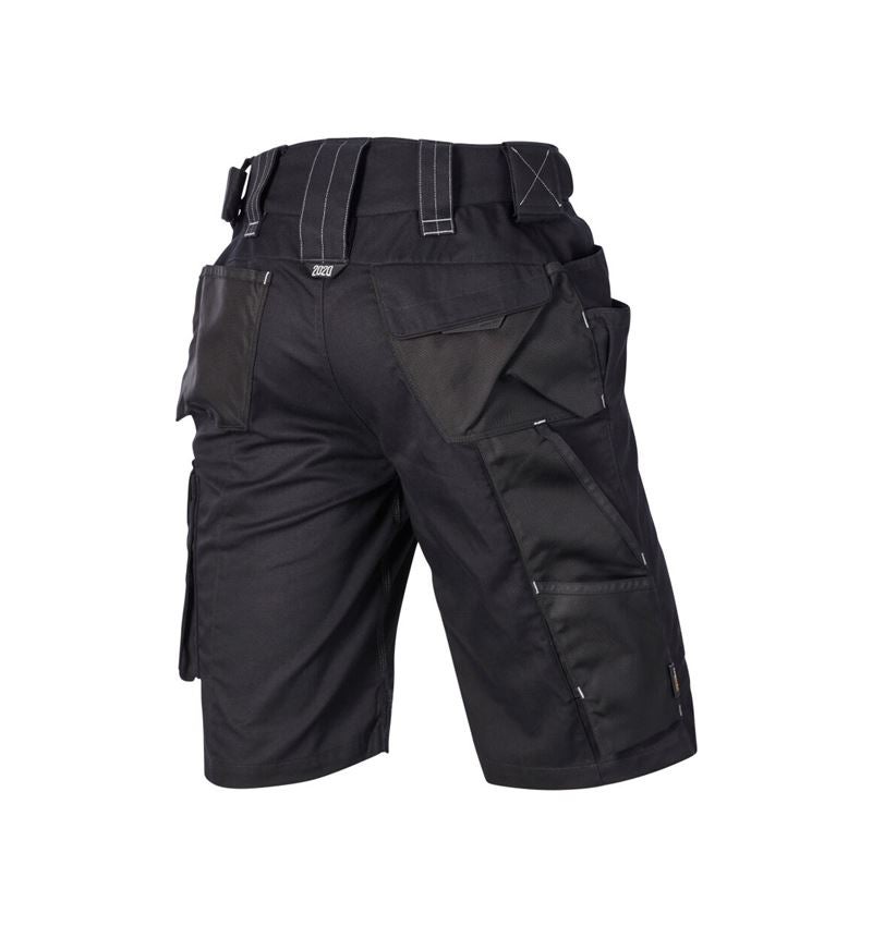 Spodnie robocze: Szorty e.s.motion 2020 + czarny/platynowy 3