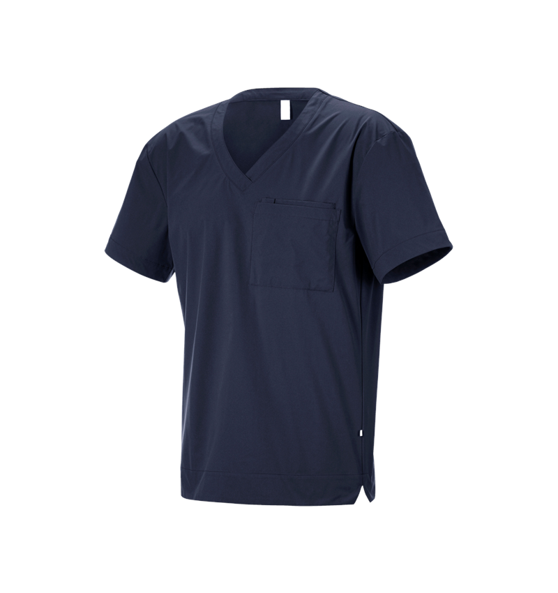 Koszulki | Pulower | Koszule: Pocket Shirt e.s.avida, męska + granatowy 2