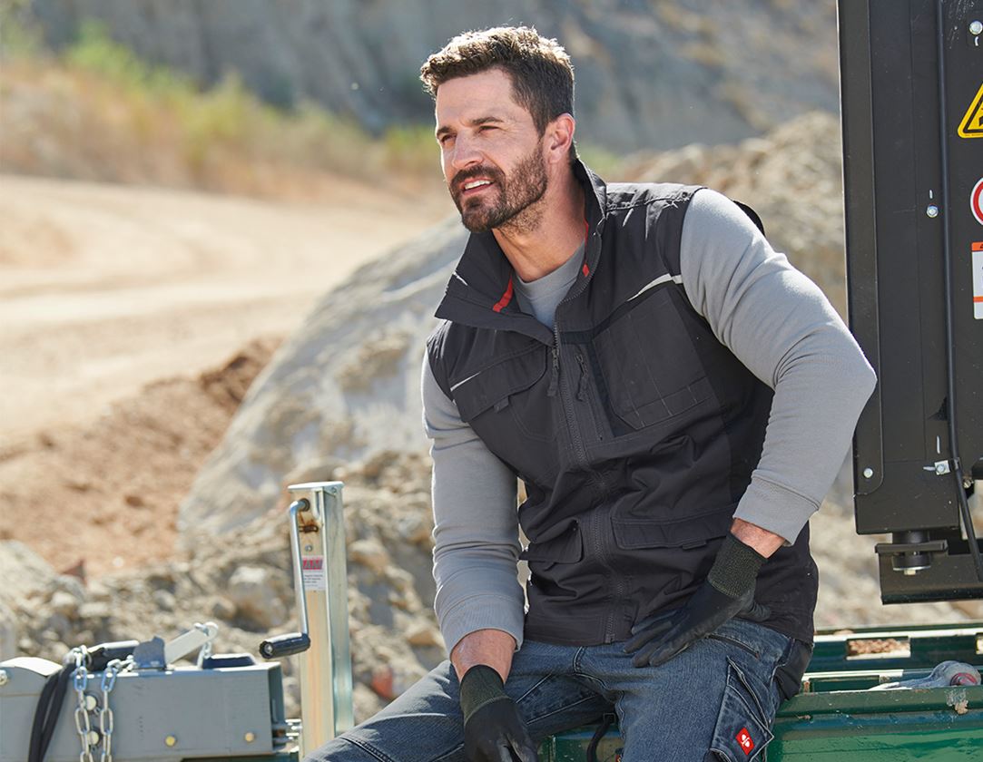 Kamizelki robocze: e.s. Kamizelka miejska + szary/czarny 1