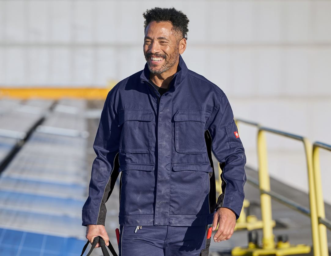 Kurtki robocze: Kurtka robocza e.s.active + granatowy/czarny