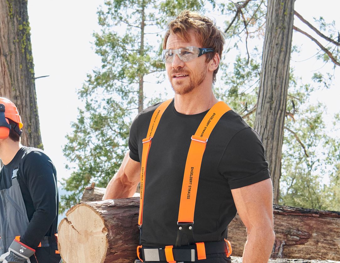 Akcesoria: Szelki do spodni + pomarańczowy