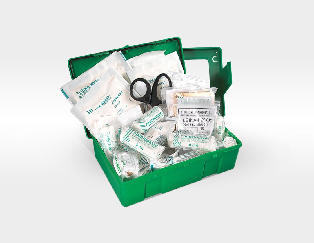 Apteczka pierwszej pomocy: Apteczka zakładowa DIN 13 157