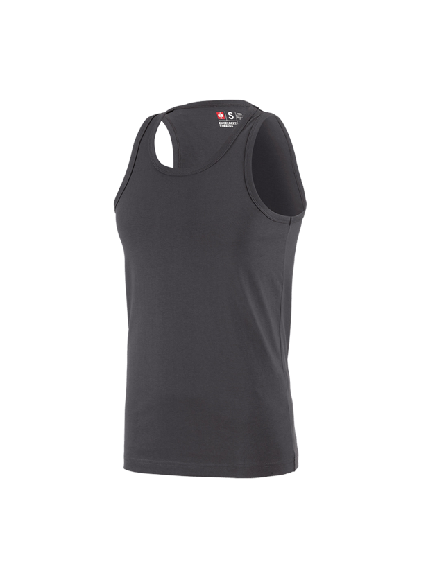 Koszulki | Pulower | Koszule: e.s. Koszulka sportowa cotton + antracytowy 1