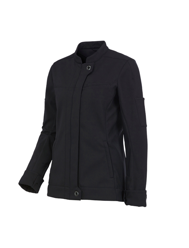 Kurtki robocze: Kurtka softshell e.s.fusion, damska + czarny