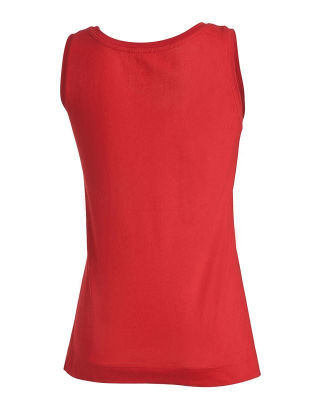 Tematy: e.s. Koszulka bokserka cotton stretch, damska + ognistoczerwony 2