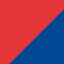 Ikona koloru, ognistoczerwony/chabrowy