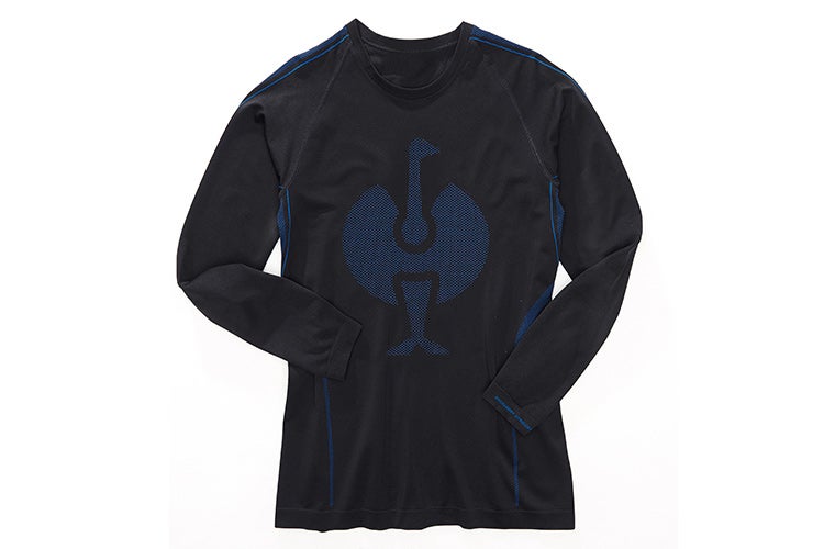 Ciepły, funkcjonalny longsleeve bez szwów od Strauss