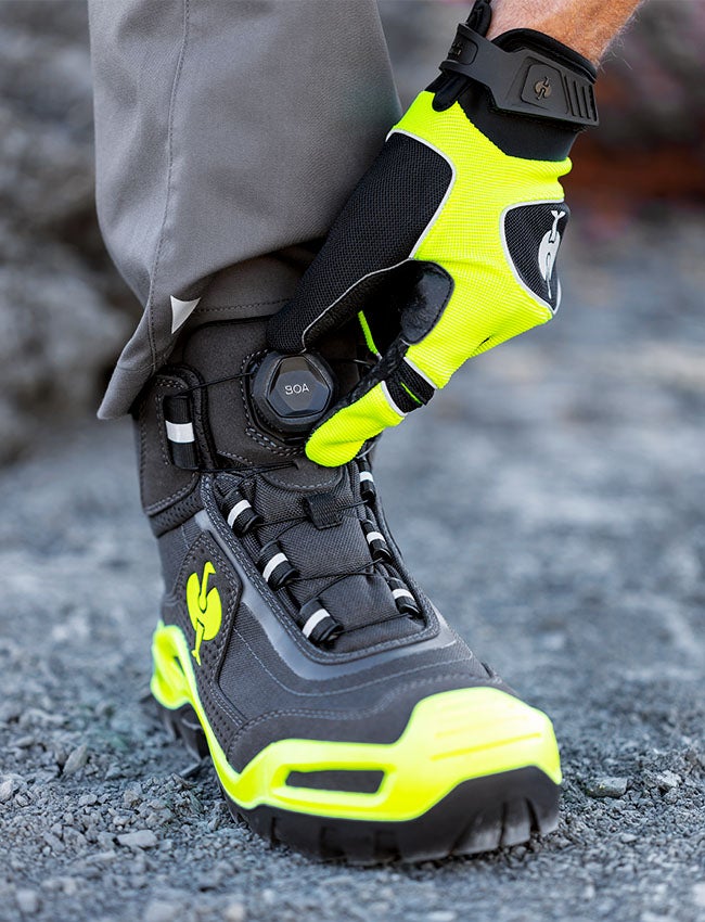 S3 Buty ochronne e.s. Kastra II mid - kolor: antracytowy / żółty ostrzegawczy
