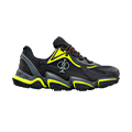 S7S Buty bezpieczne e.s. Peoria low, zwart/signaalgeel