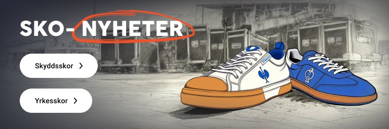 Skiss av nya skomodeller