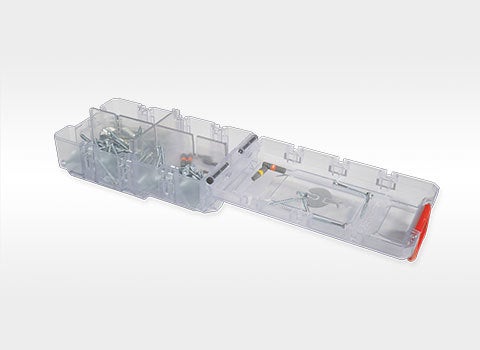 Open transparent STRAUSSbox x-small