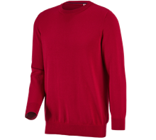e.s. Knitted pullover, round neck