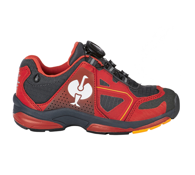 Main view, Kids Shoes, Allround shoes e.s. Minkar II, children's, red/graphite