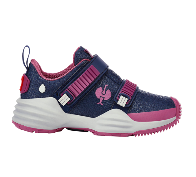 Huvudvy, Barnskor, Allroundskor e.s. Waza, barn, djupblå/tararosa