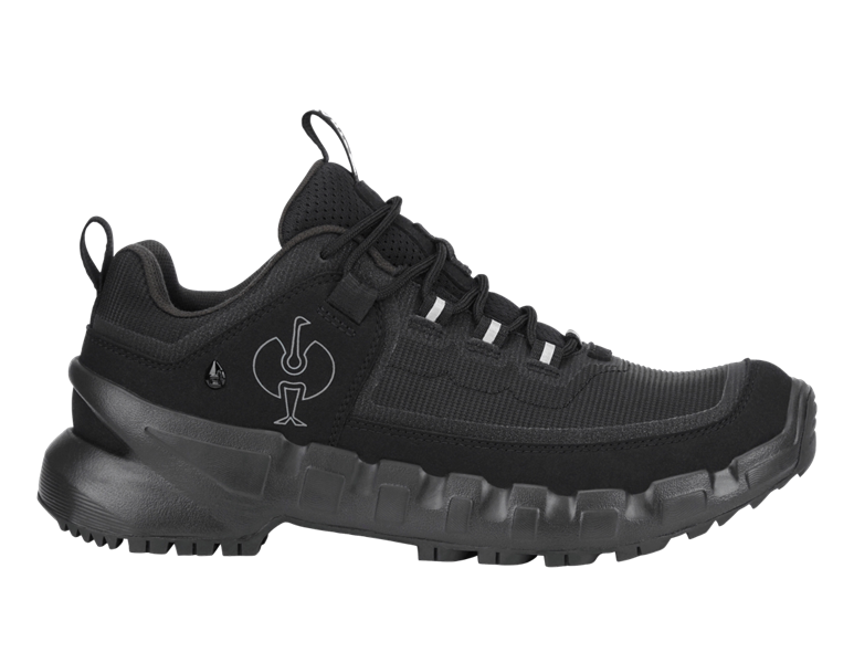 Main view, O6, O6 Work shoes e.s. Brixen low, black