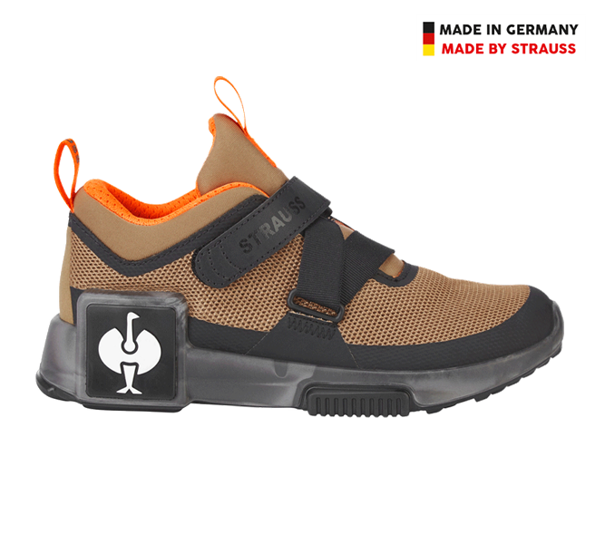 Huvudvy, För de små, Allroundskor e.s. Shreveport, barn, mandelbrun