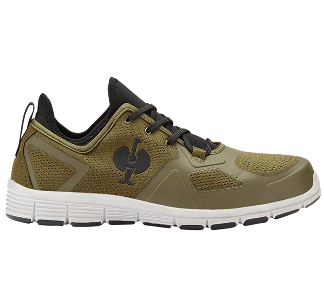Main view, Safety Shoes, S1 Safety shoes e.s. Manda, mudgreen/black