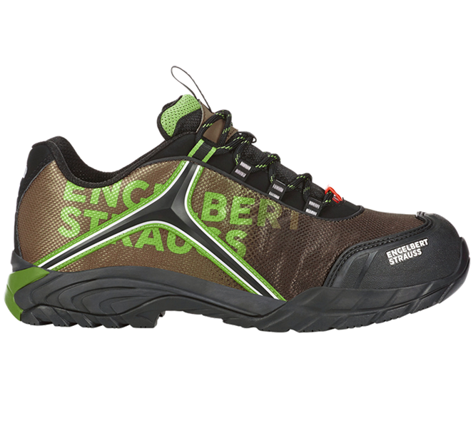 Huvudvy, S1, e.s. S1 skyddslågskor Merak, kastanj/hasselnöt