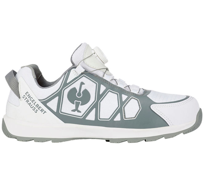 Main view, Medical | Healthcare, S1 Safety shoes e.s. Baham II low, white/platinum