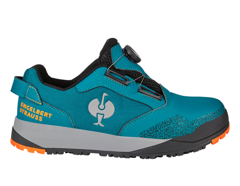 Main view, Safety Shoes, S1 Safety shoes e.s. Nakuru low, jade/alaskagrey