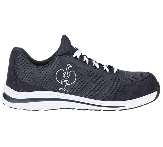 Main view, Footwear, S1 Safety shoes e.s. Tegmen III, navy/white