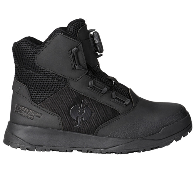 Huvudvy, Skyddsskor, S1 Skyddsskor e.s. Nakuru mid, svart